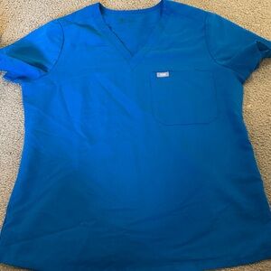 Figs Blue Women's Top